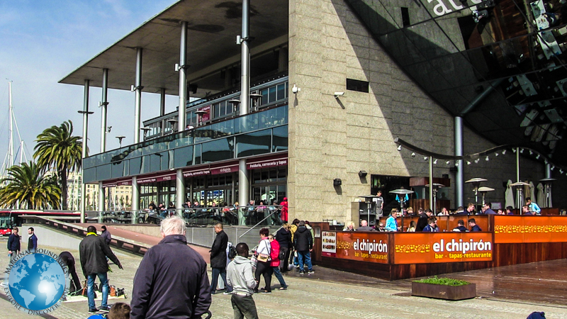 The Mall de Mar in Barcelona